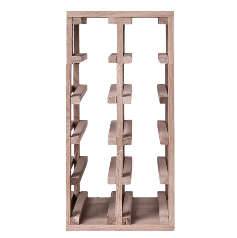 Wine Oak Racking 10 Bottles Oak Wine Rack - Wine Rack Store