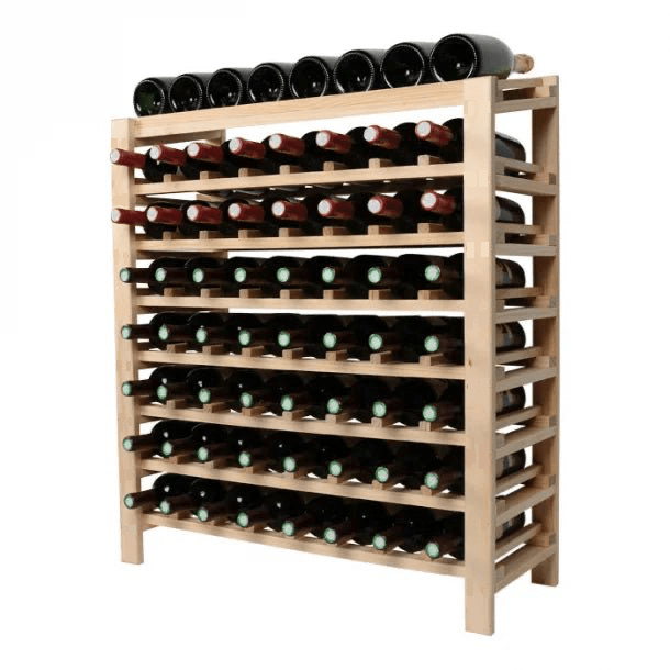 64 Bottles Wine Cabinet Display - Wine Rack Store