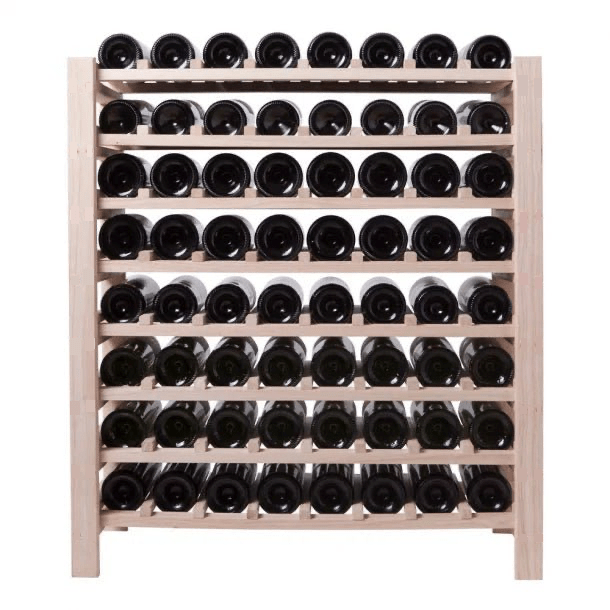 64 Bottles Wine Cabinet Display - Wine Rack Store