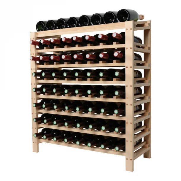 64 Bottles Wine Cabinet Display - Wine Rack Store