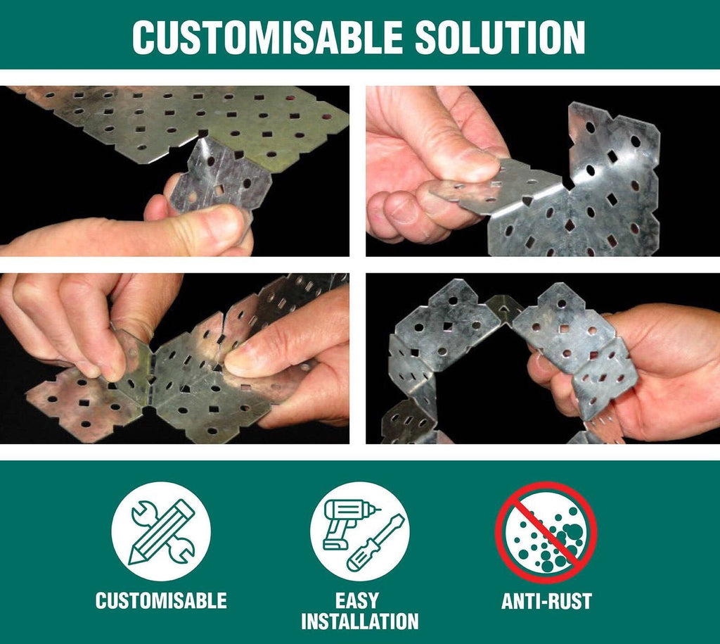 Flat Plate Make - A - Bracket - Wine Rack Store