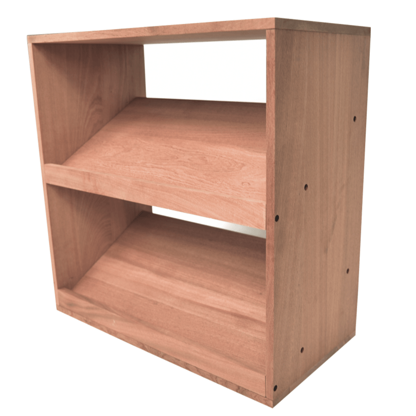 Sapele Hardwood Display Wine Rack - Wine Rack Store