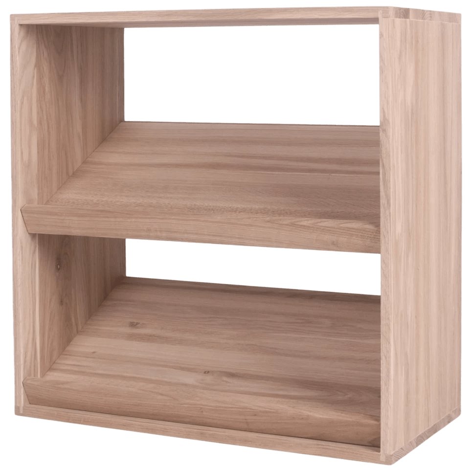 Solid Oak Display Wine Rack - Wine Rack Store