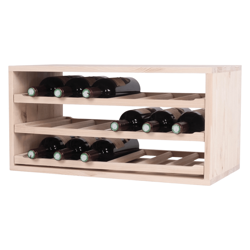 18 Bottles Shelves Wine Rack - Wine Rack Store