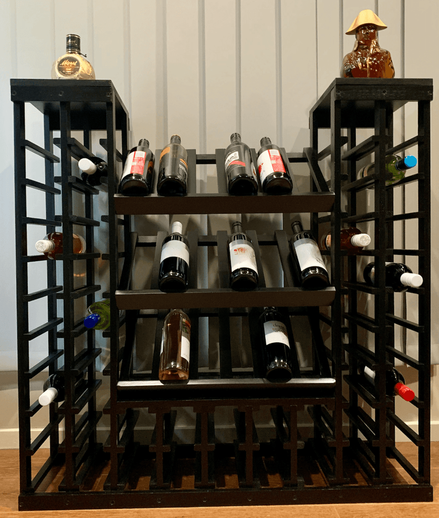 Wine Cabinet Display | 68 Bottles Display | Wine Rack Store