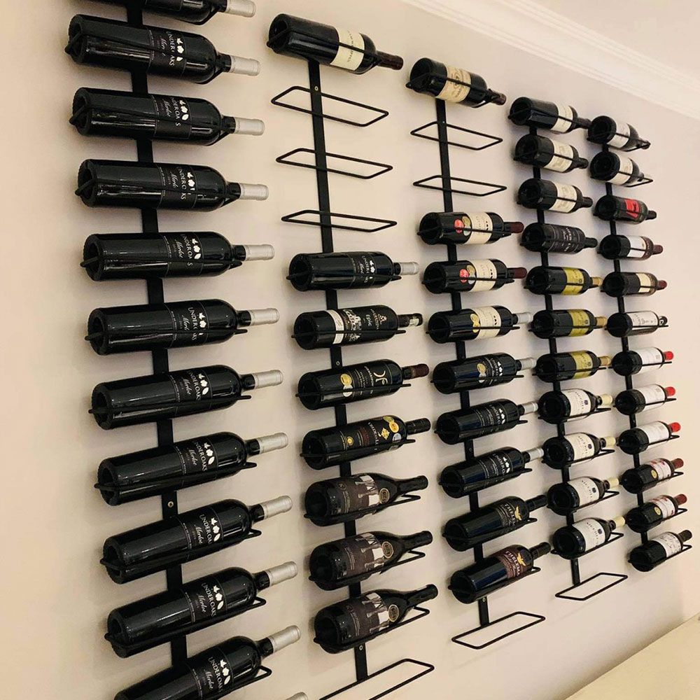 9 Bottles Wall Mounted Wine Rack - Wine Rack Store