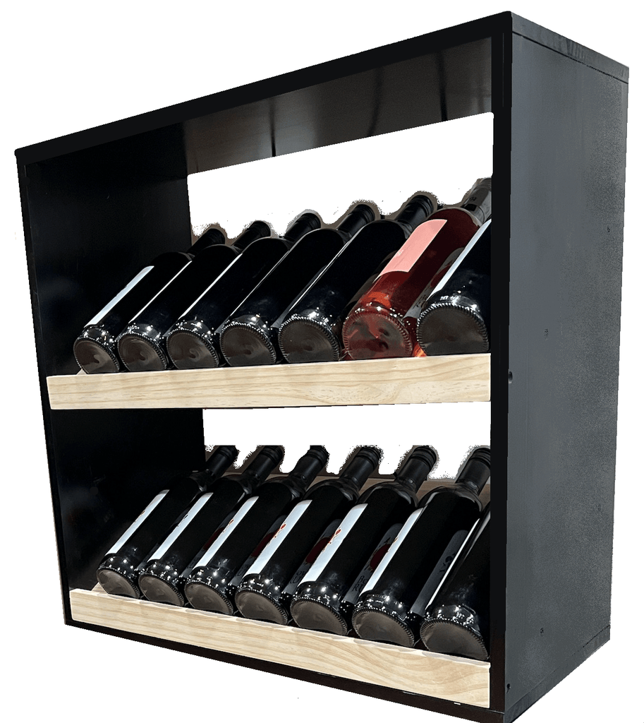 14 Bottles Display Wine Rack.