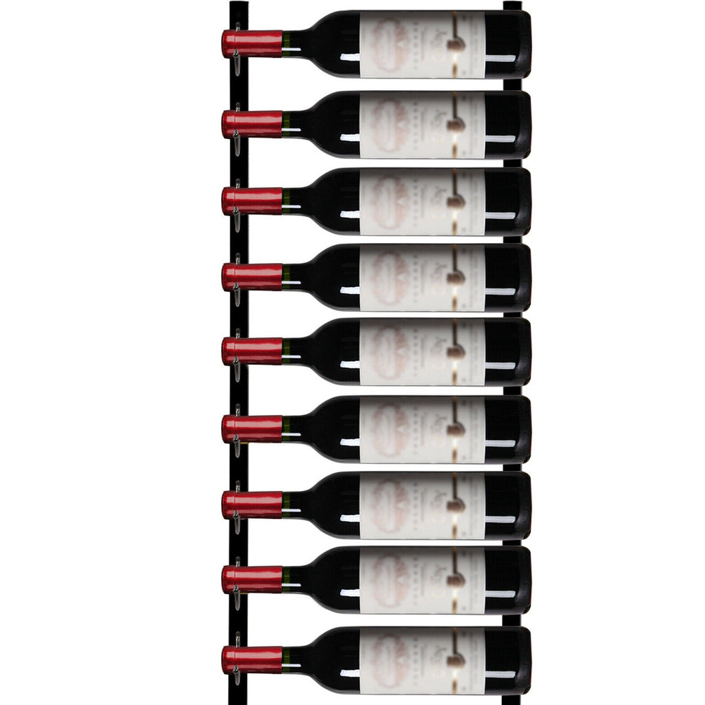 One Bottle Deep Wall Mounted Wine Rack.